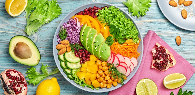 Healthy Meal - Avocado salad