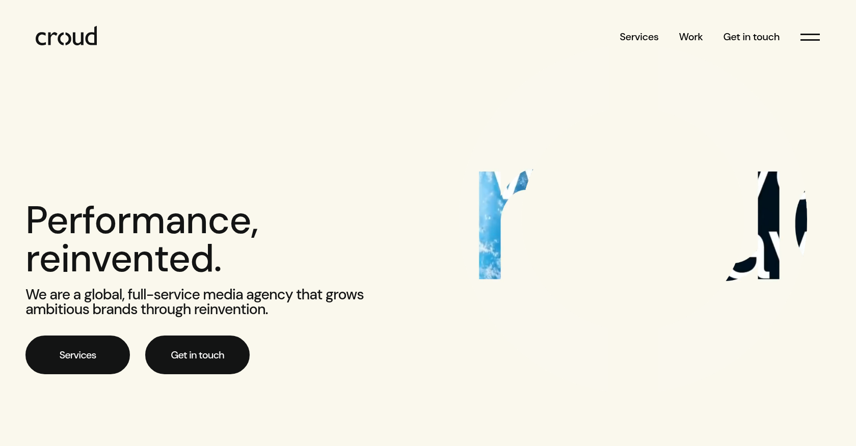 Croud's homepage