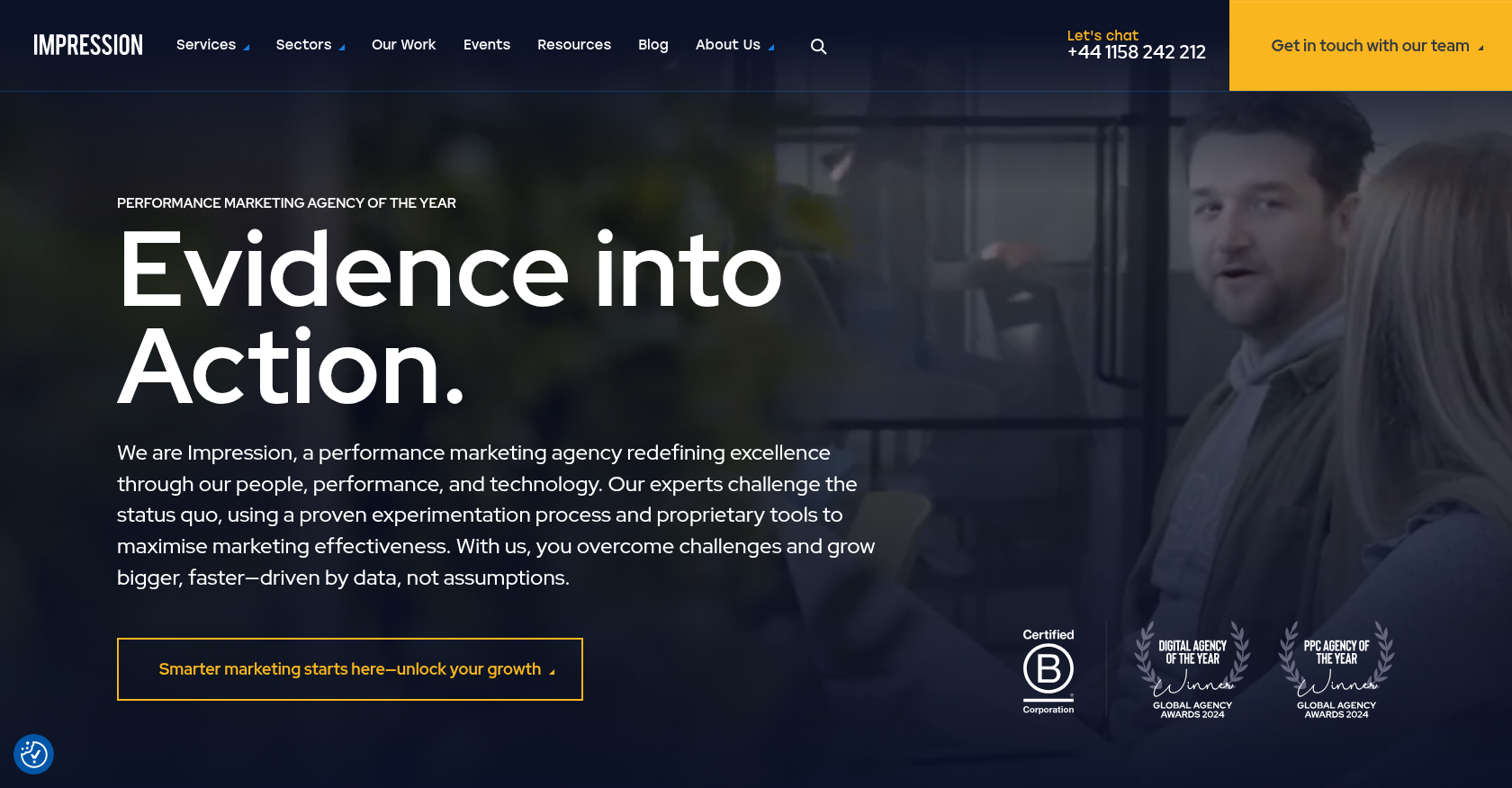 Impression's homepage