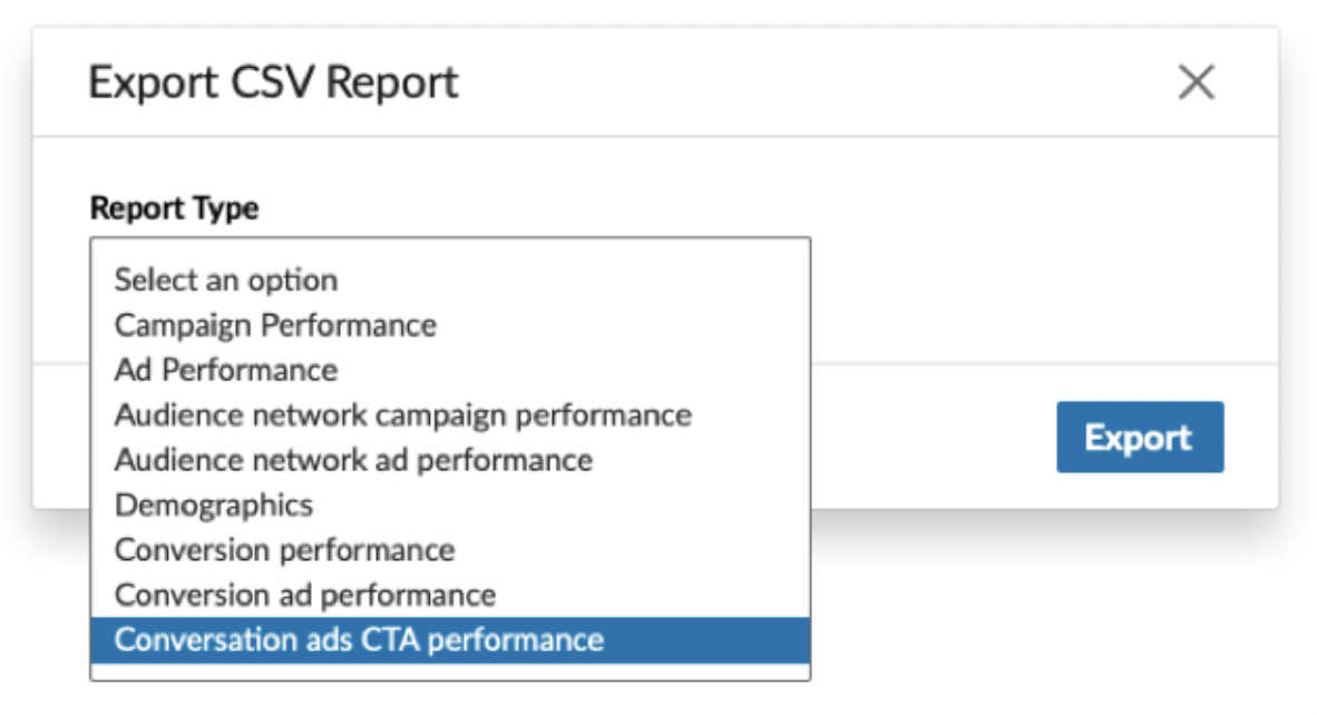 Conversion ads reporting